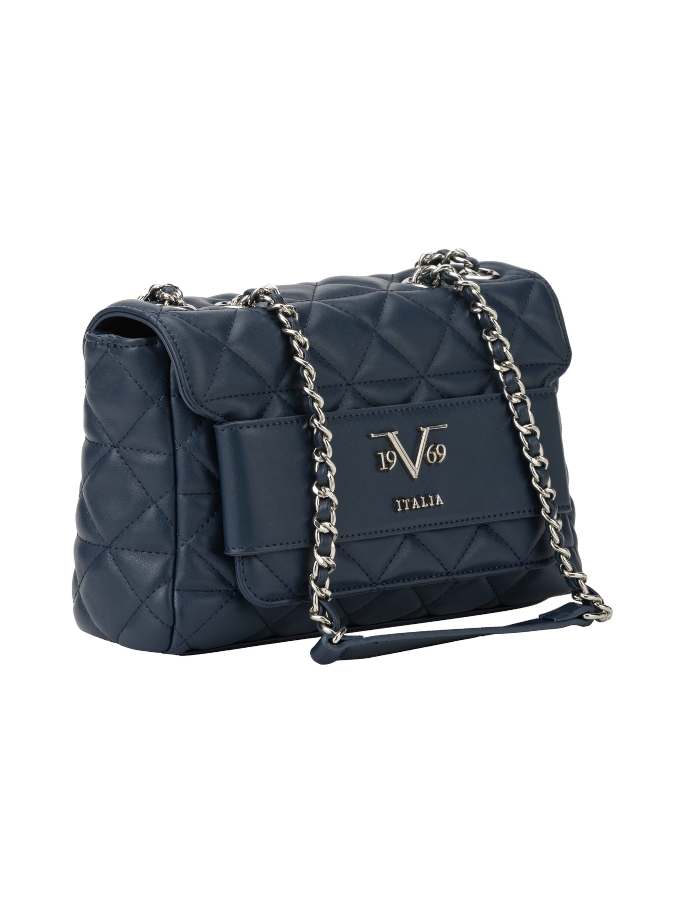 Borsa a tracolla 'Gaia Silver' di 19V69 ITALIA in blu