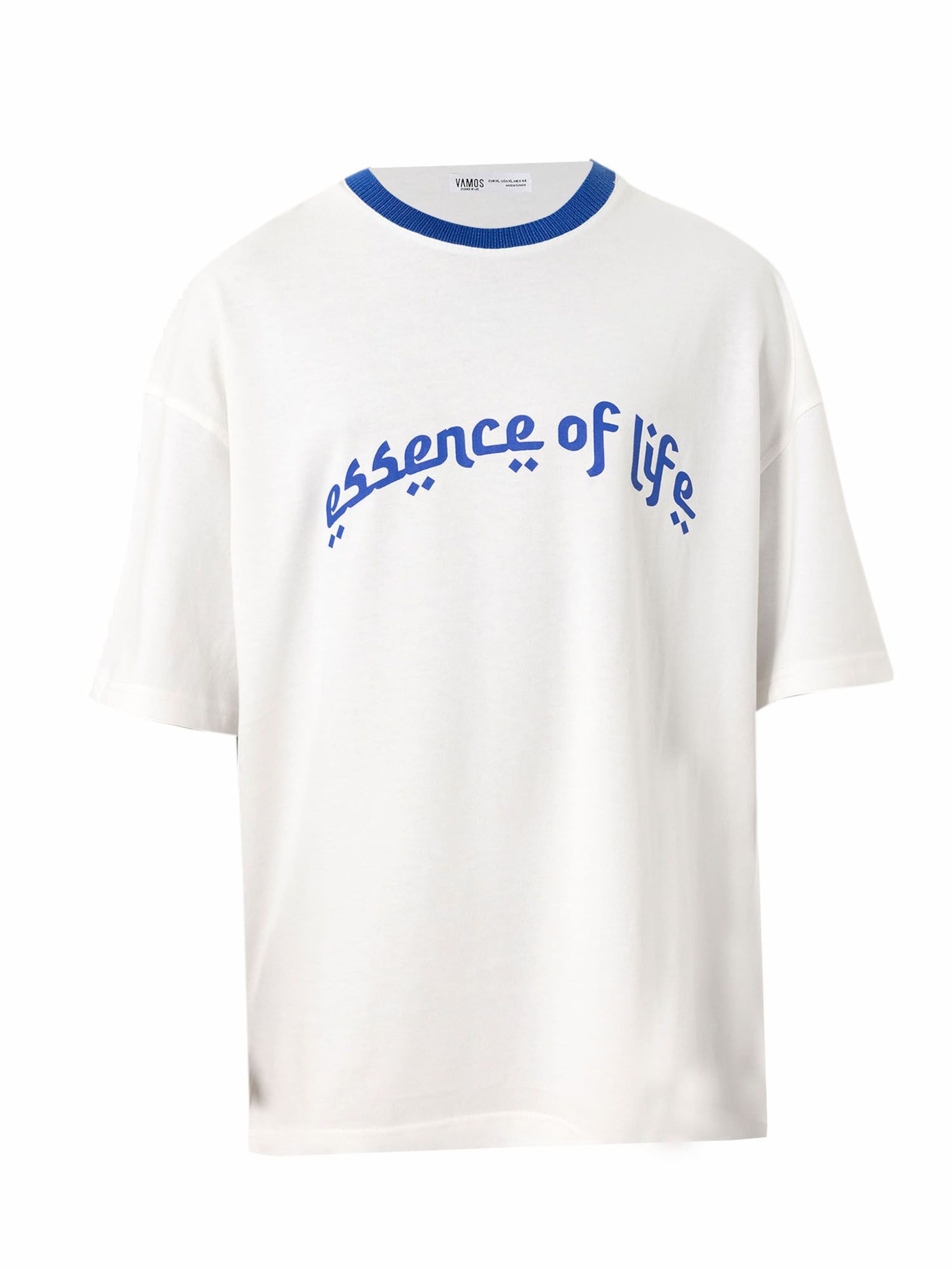 VAMOS CLO Paita &#x27;Forget-me-not&#x27; värissä valkoinen: etupuoli