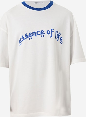 VAMOS CLOMajica 'Forget-me-not' - bijela boja: prednji dio