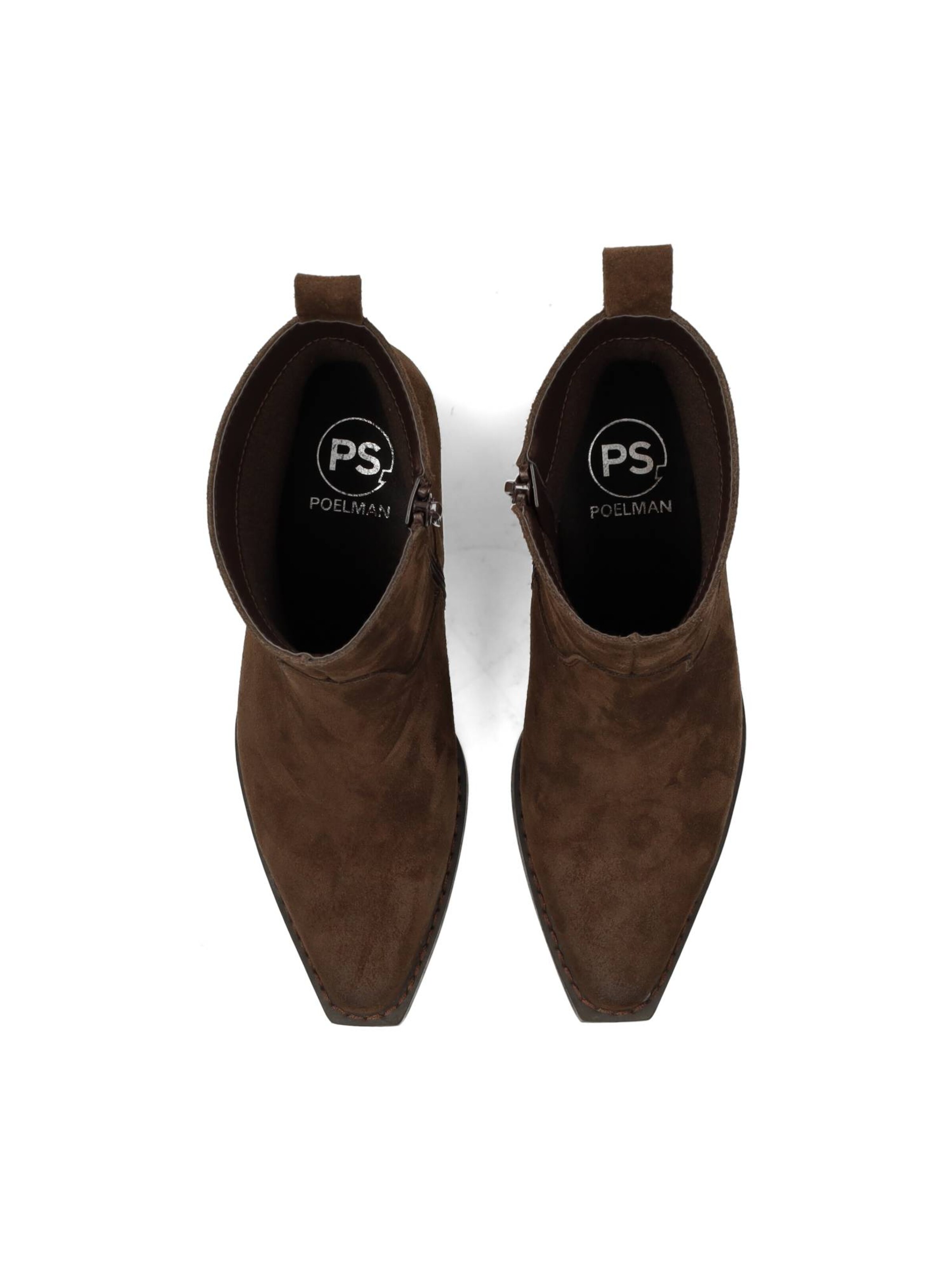PS Poelman Boots 'DANA' in Bruin