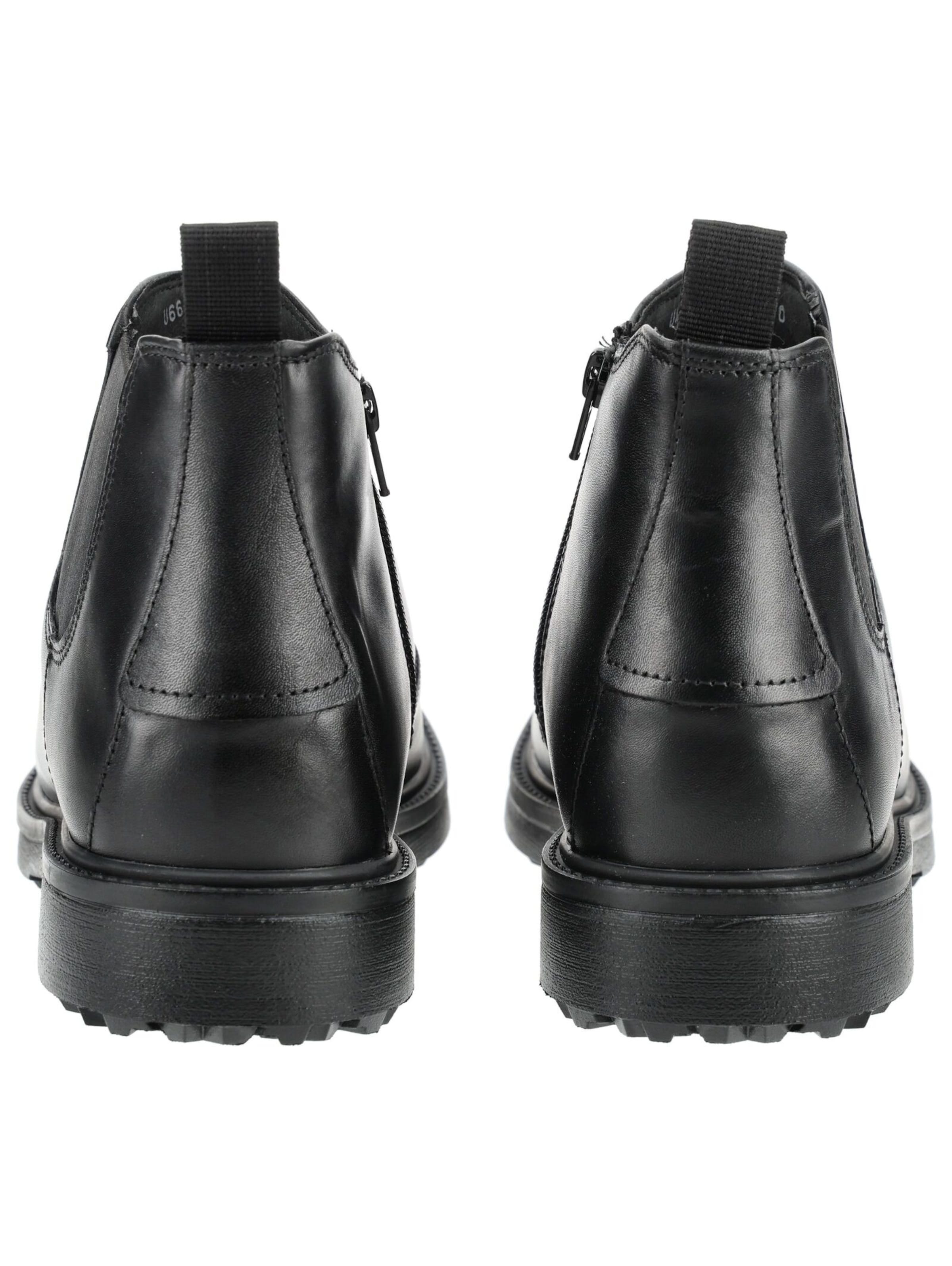 Boots GEOX en noir : derrière