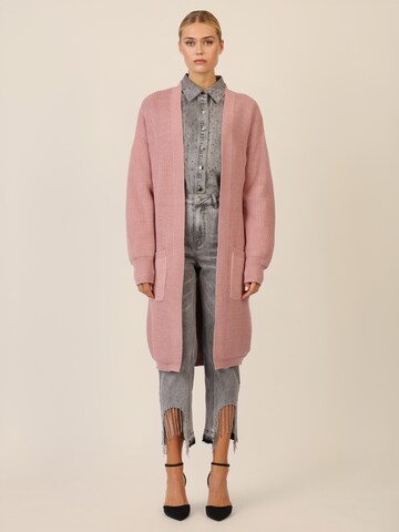 APART Knit Cardigan in Beige