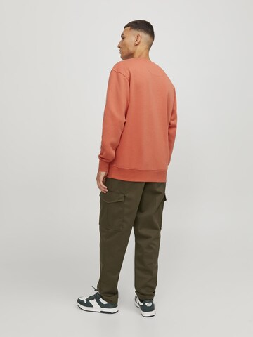 JACK & JONES Sweatshirt in Orange