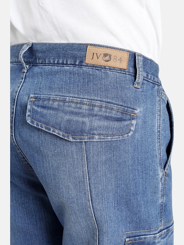 Jan Vanderstorm Loose fit Cargo Jeans 'Elmo' in Blue