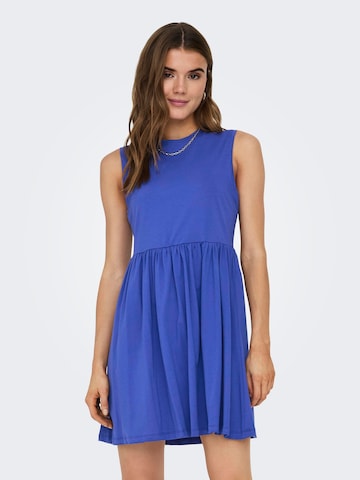 ONLY Letnia sukienka 'MAY' w kolorze niebieski: przód