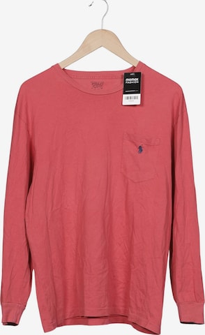 Polo Ralph Lauren Langarmshirt 7XL in Rot: Vorderseite