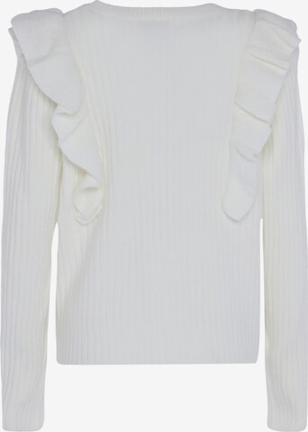 Pull-over faina en blanc