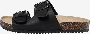 Pull&Bear Pantoletter i sort