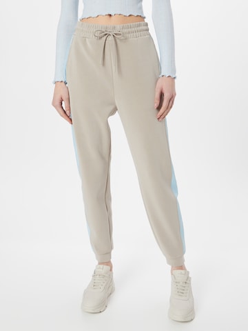 s.Oliver Tapered Broek in Beige: voorkant