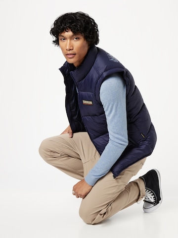 Gilet 'SUOMI' NAPAPIJRI en bleu