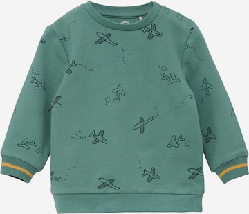 s.OliverSweater majica - zelena boja: prednji dio