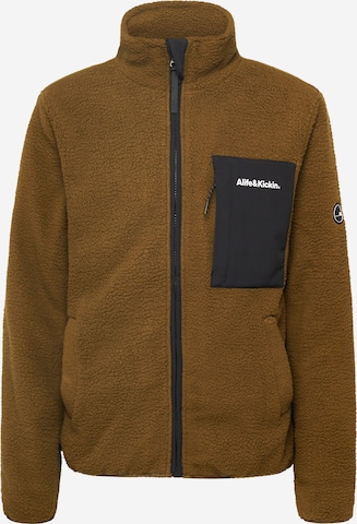 Alife and Kickin Between-Season Jacket 'RoccoAK' in Green: front