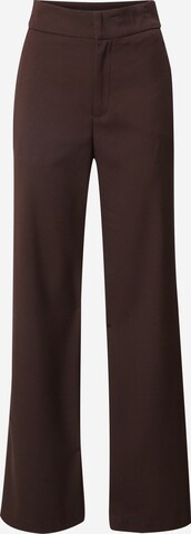 Wide Leg Pantalon 'Lykke' Lindex en marron : devant