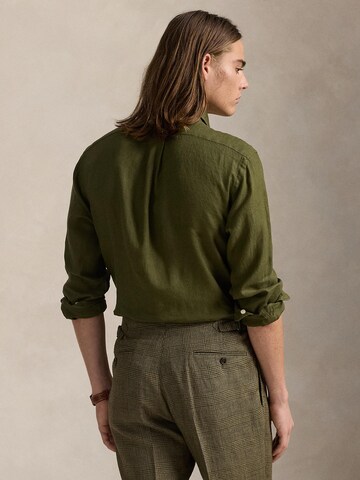Slim fit Camicia di Polo Ralph Lauren in verde