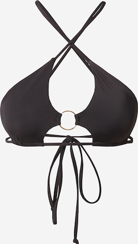 ABOUT YOU x Alina Eremia Bikini Top 'Luzi' in Black: front