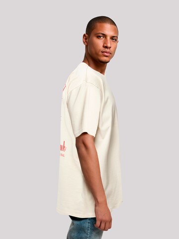 F4NT4STIC T-Shirt 'Espresso Martini Social Club' in Beige