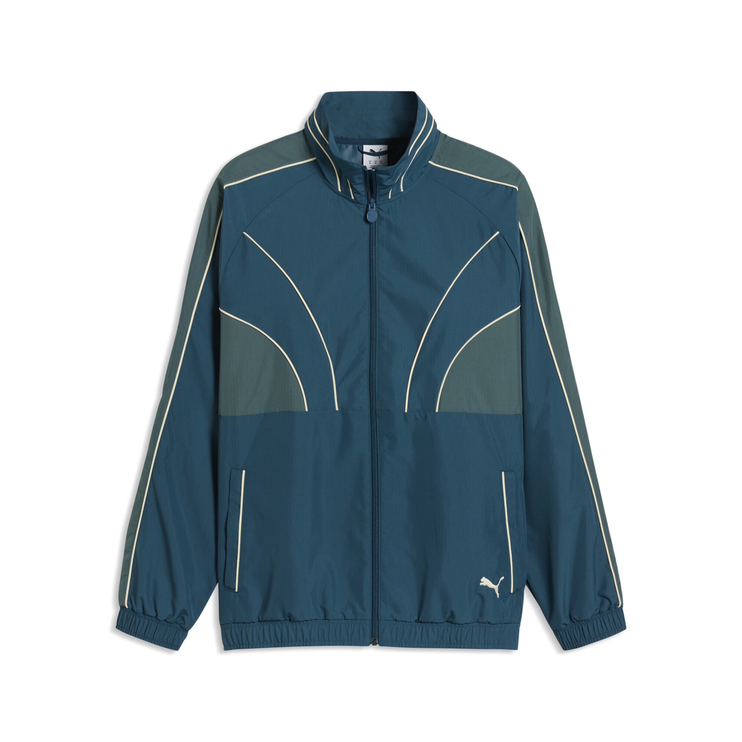 PUMA Sportjas 'T7' in Blauw: voorkant