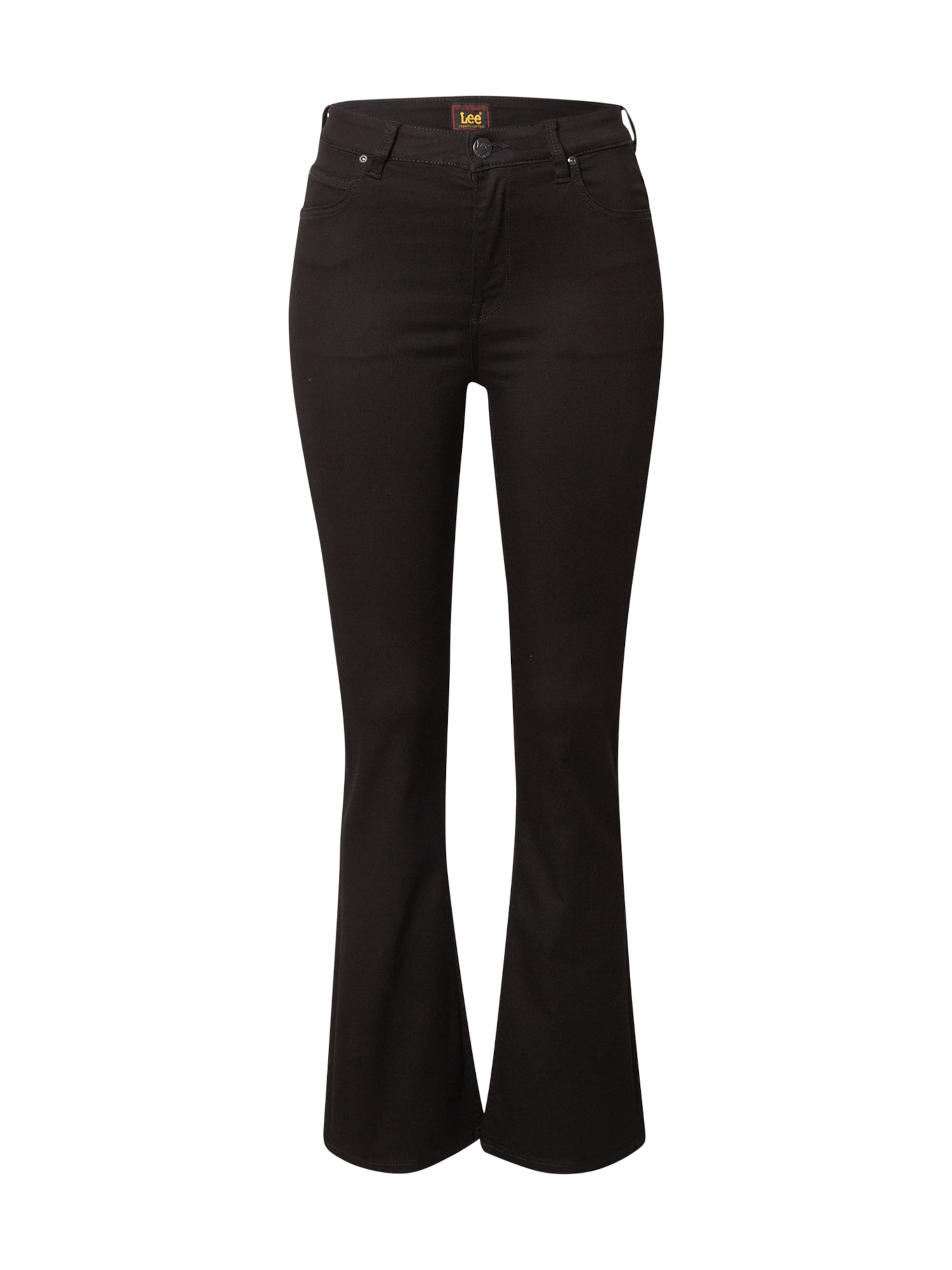 Lee Bootcut Jeans 'Breese' i svart: framsida