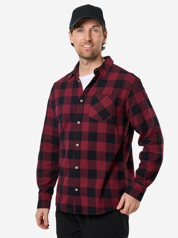 Regular fit Camicia 'Denver' di Denim Factory in rosso