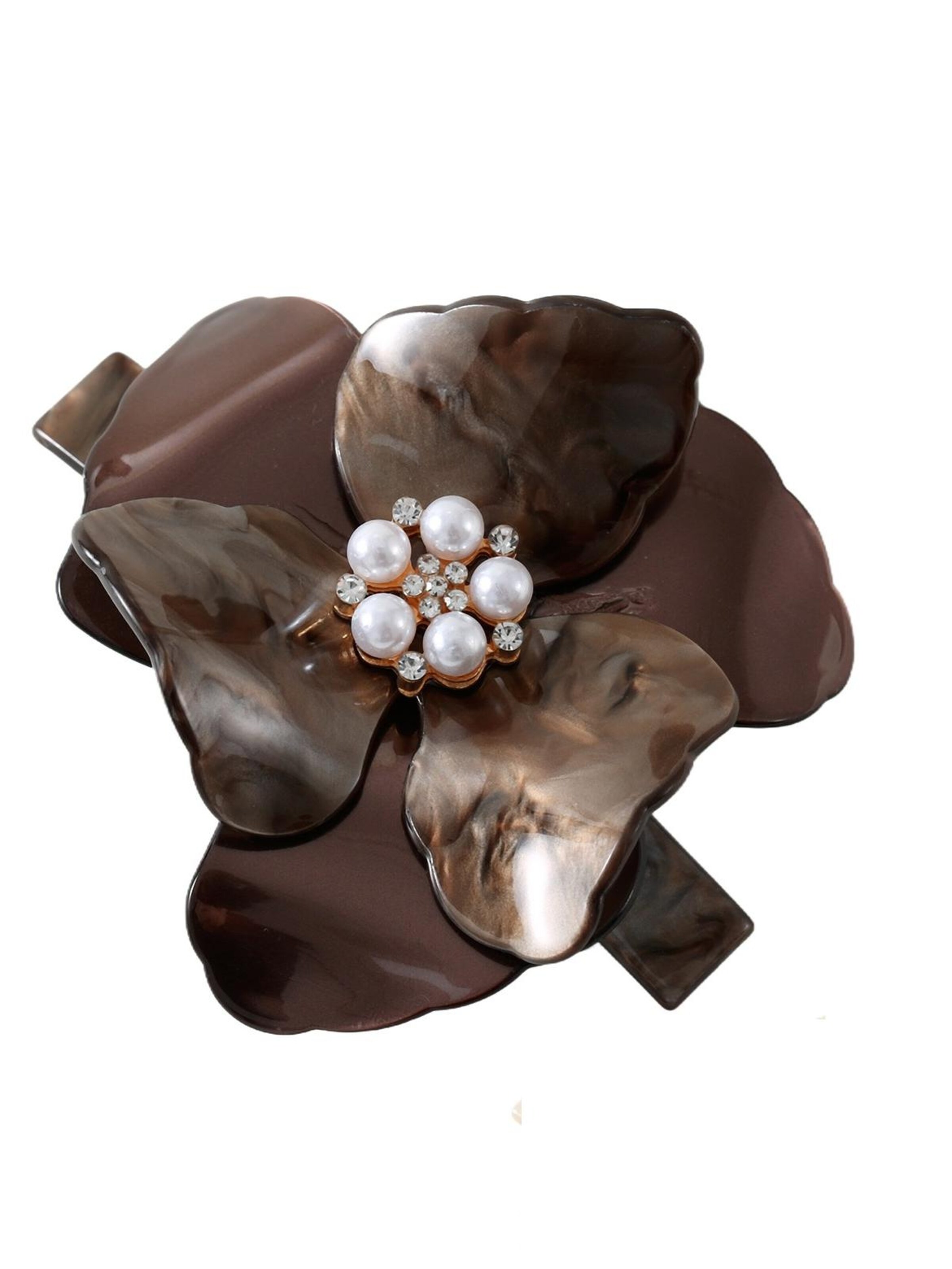 Ornamento per i capelli di Emilie collection in marrone