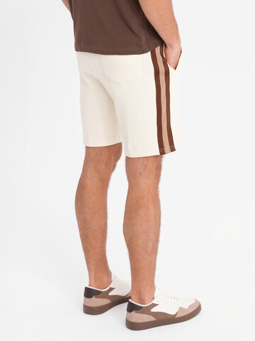 Ombre Regular Broek in Beige