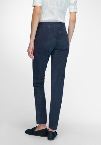 Fadenmeister Berlin Slim fit Pants in Blue