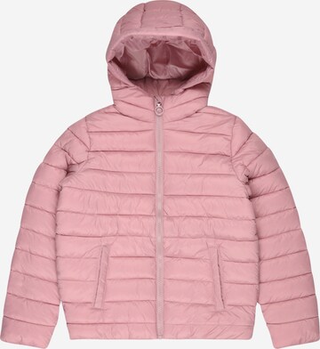 Veste outdoor 4F en rose : devant