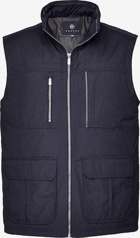 CABANO Vest 'Cotton-Touch' in Blue: front