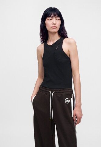 MICHAEL Michael Kors Flared Byxa i brun: framsida