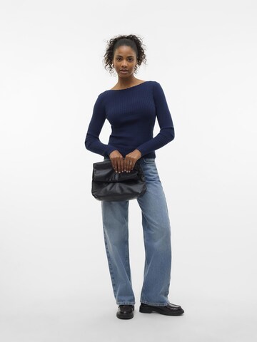 VERO MODA Pullover 'VMGold' in Blau