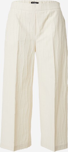 TAIFUN Trousers with creases in Cream, Item view