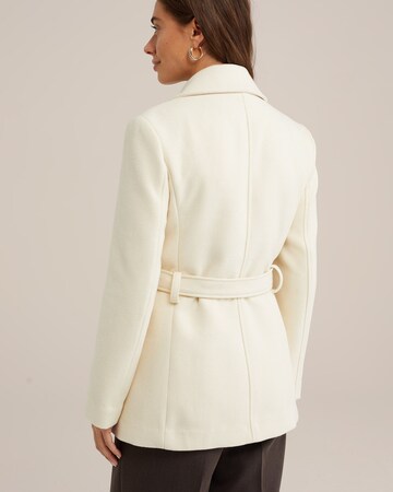 WE Fashion Between-seasons coat in White