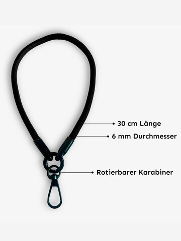 Freibeutler Schlüsselanhänger 'Loop' in Schwarz