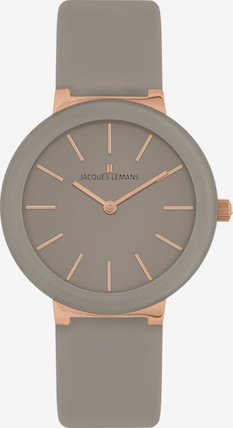 Jacques Lemans Analog Watch in Grey: front