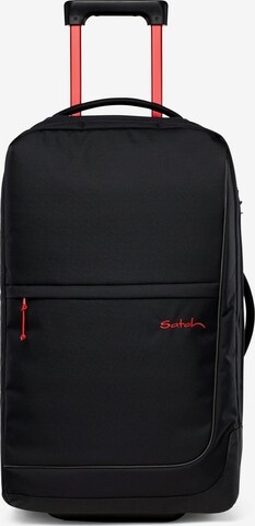 Satch Trolley 'Flow 2' in Schwarz: predná strana