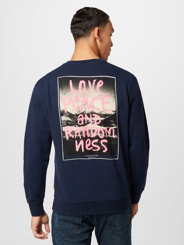 SCOTCH & SODA Sweatshirt in Blauw