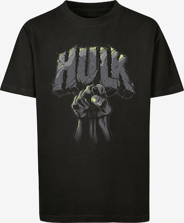 F4NT4STIC T-Shirt 'Hulk' in Schwarz: predná strana