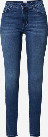 MUSTANG Skinny Jeans 'Shelby' in Blauw: voorkant