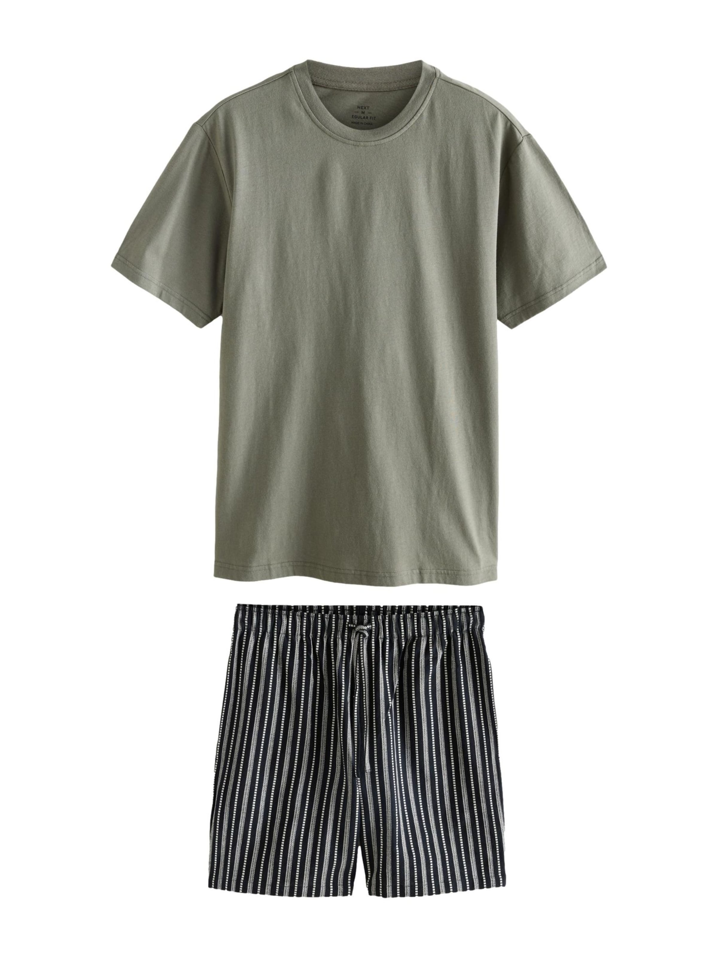 Pyjama court Next en bleu : devant