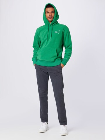 Felpa di Tommy Jeans in verde