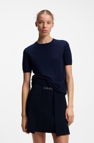 HUGO Pullover ' Sessinak ' in Blau: Vorderseite