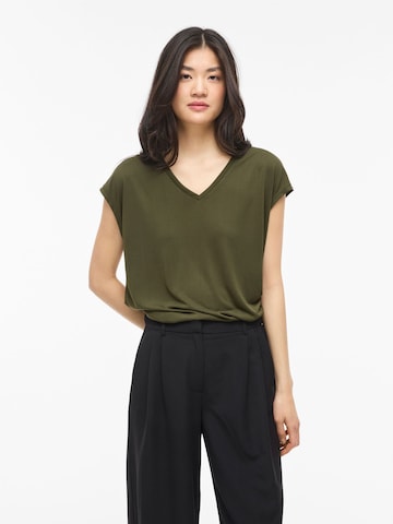 VILA - Camiseta 'VIModala' en verde: frente