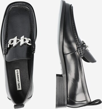 juoda Karl Lagerfeld Loaferai