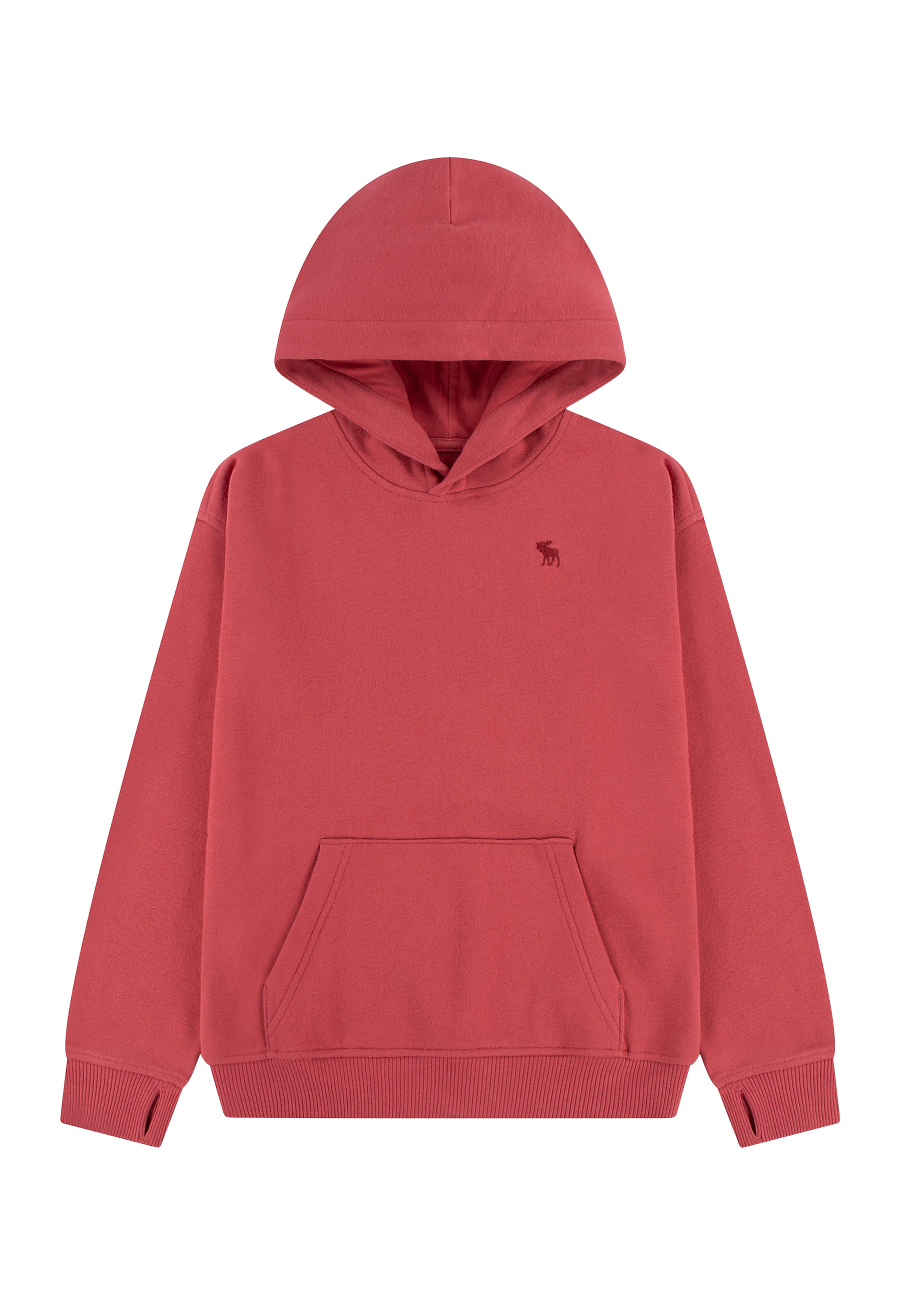 Felpa 'ESSENTIALS FLEECE' di Abercrombie & Fitch in rosa: frontale