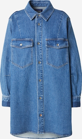 SCOTCH & SODA Puseromekko värissä sininen: etupuoli