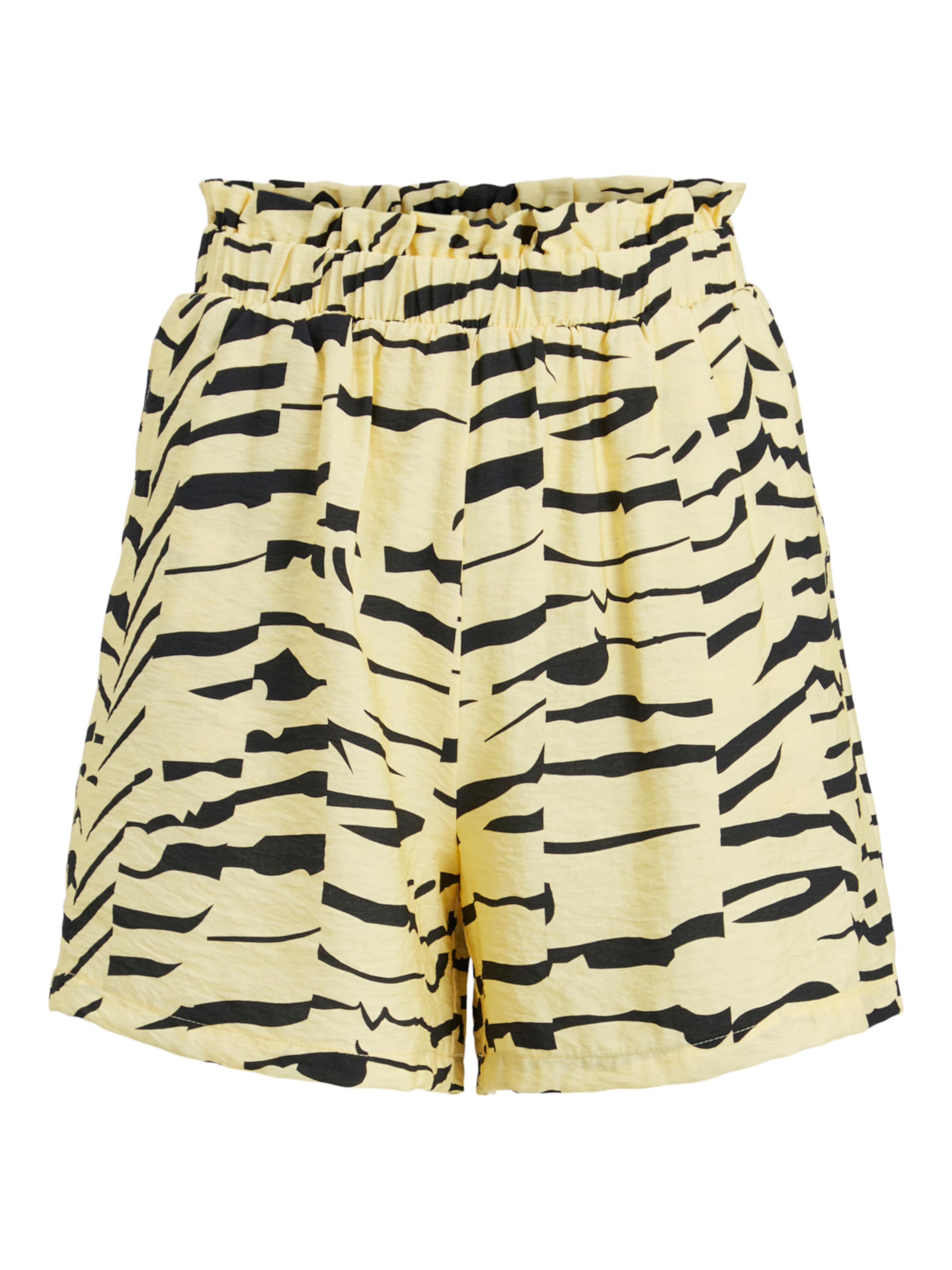 VILA Loose fit Trousers 'Alinia' in Yellow: front