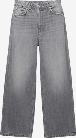 Pull&BearBaggy Traperice - siva boja: prednji dio