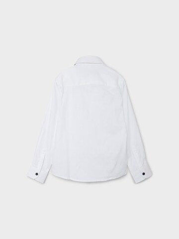 NAME IT - Ajuste regular Camisa en blanco