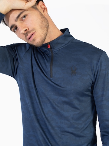 Spyder - Sweatshirt de desporto em azul