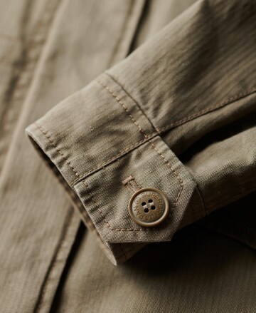 Veste mi-saison Superdry en vert